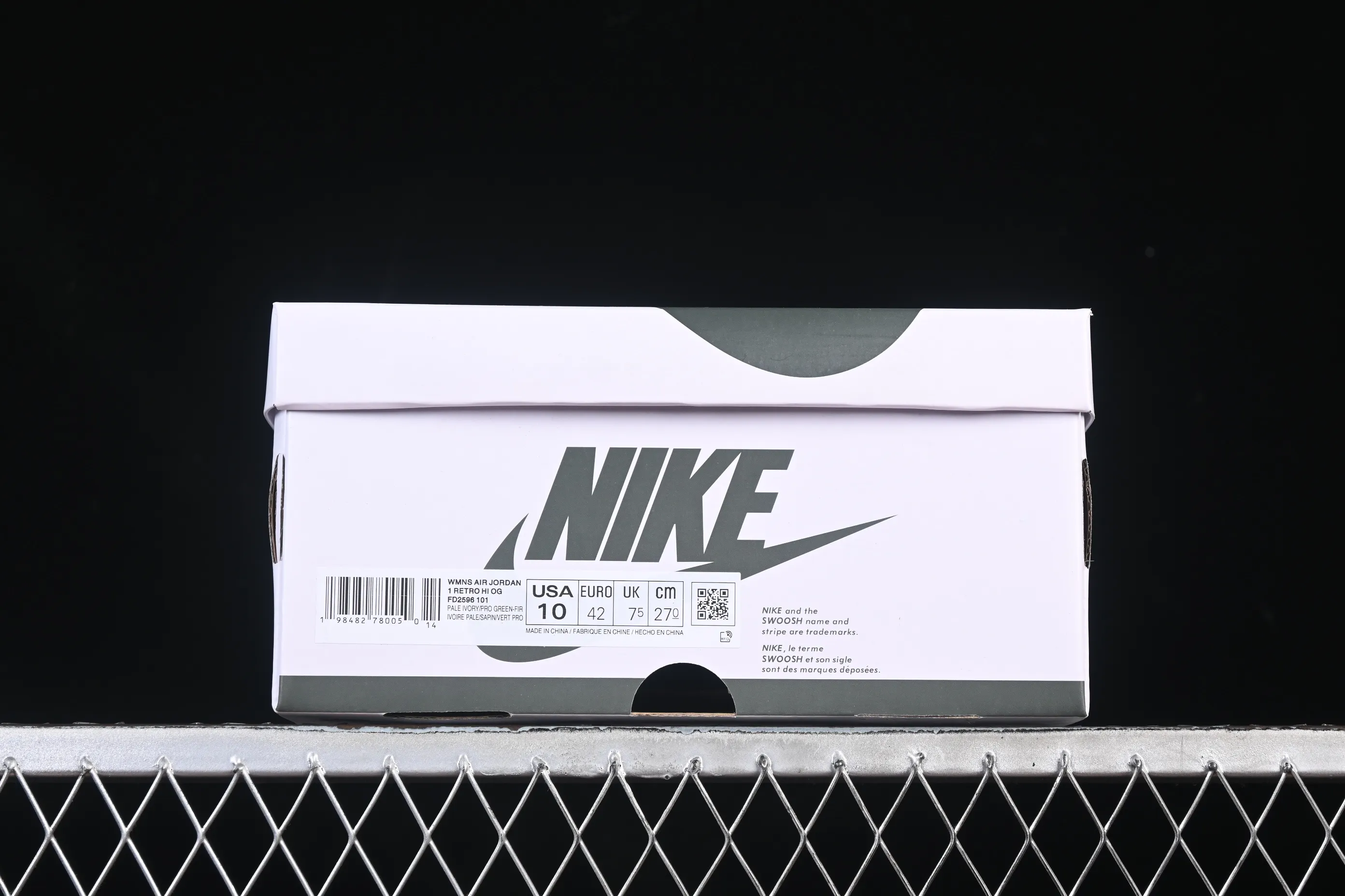 All categories Air Jordan Jordan series basketball shoes Air Jordan 1 High Air Jordan 1 High OG "Fir" AJ1 Joe 1 fir green high-top basketball shoes FD2596-101